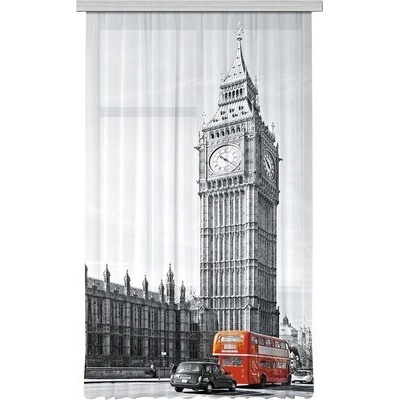 Fotozáclona AGdesign neprůhledná, Mesto 140 x 245 cm