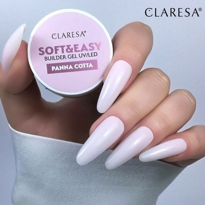 Claresa stavební gel na nehty PANNA COTTA 12 g