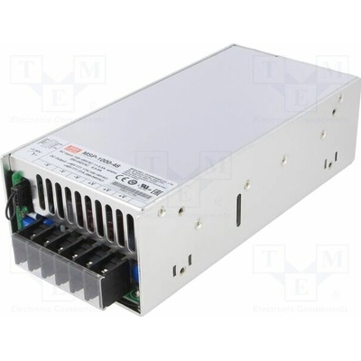 MEAN WELL MSP-1000-48 Napájecí zdroj: spínaný; k vestavbě,modulový; 1000W; 48VDC; 21A