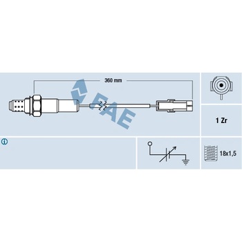Lambda sonda FAE 77101