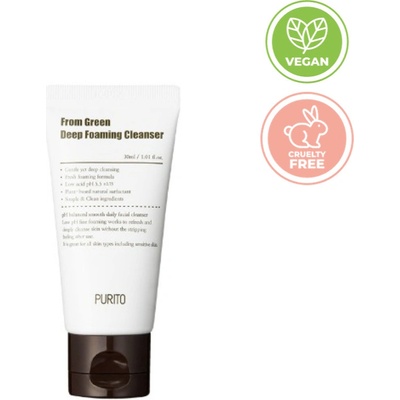 Purito From Green Deep Foaming Cleanser 30 ml