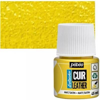 Setacolor Leather 02 vivid yellow 45 ml