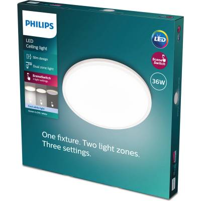 Philips- LED Димируем плафон OZZIET SCENE SWITCH LED/36W/230V 4000K (P5866)