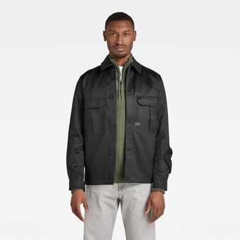 Image 1 of G Star Men's Relaxed Overshirt - Dk Black