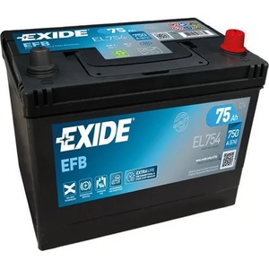 Exide EFB 75Ah 750A (EL754)
