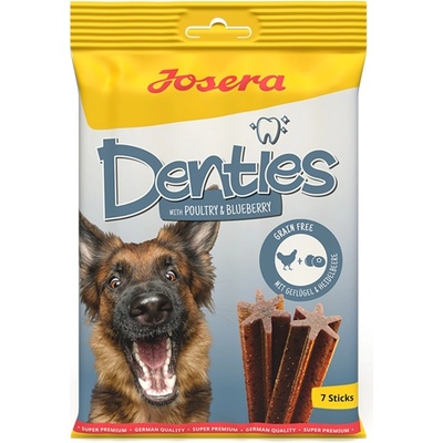 Josera pamlsok Dog Denties with Poultry&Blueberry 180 g