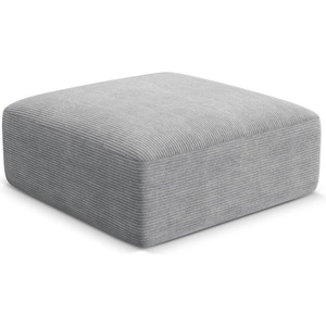 Cosmopolitan Design Светлосива табуретка от рипсено кадифе Campi - Cosmopolitan Design (COS_POUF_266_F1_CAMPI5)
