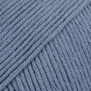 DROPS Design Safran Uni Colour 06 Denim Blue Плетива прежда (104206)