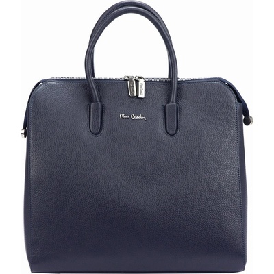 Pierre Cardin kožená kabelka KZ43474 modrá
