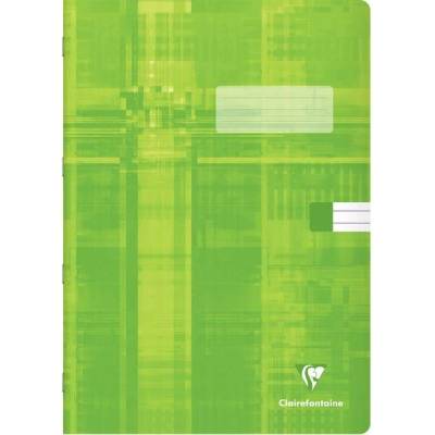 Clairefontaine Školní sešit A4 424 linkovaný limetkově zelená