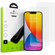 GLASTIFY OTG+ 2-PACK IPHONE 13 PRO MAX / 14 PLUS CLEAR 9589046925030