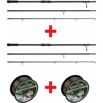 Anaconda Undecover 50 12 ft 3,66 m 3 lb 3 díly Akce 1+1 + 2x Vlasec Saenger 500m