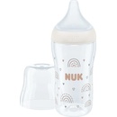 Nuk Perfect Match fľaša s kontrolou teploty white 260 ml