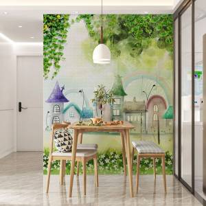 Art Gift Decor Фототапет горски къщички