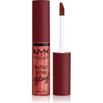 NYX Cosmetics Butter Gloss Bling блясък за устни с блестящи частици цвят 07 Big Spender 8ml