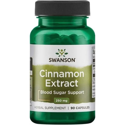 Swanson Cinnamon Extract, 250 mg, 90 капсули, Swanson (SWH114)