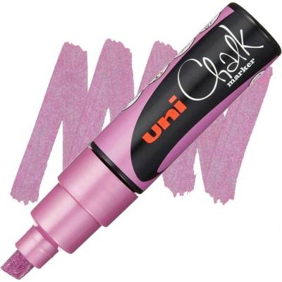 Uni PWE-8K Chalk metalická růžová