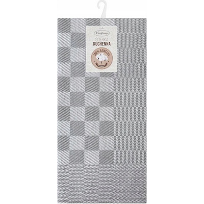 EUROFIRANY MAURO 50 x 70 cm 2 ks strieborné