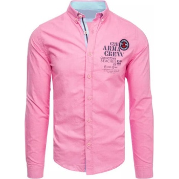 Pánska košeľa ružová (dx2298)