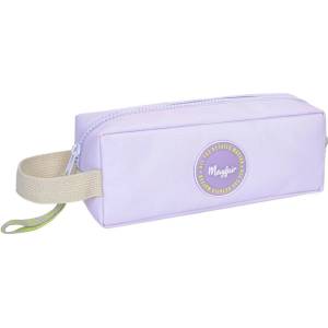 Kstationery Ученически несесер, Kstationery, Mayfair, What Matters, 22 x 8.5 x 5.5 cm, Лилав (KST67582)