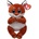 TY Toys Плюшена играчка TY Toys Beanie Bellies - Лисица Witt, 24 cm (TY43214)