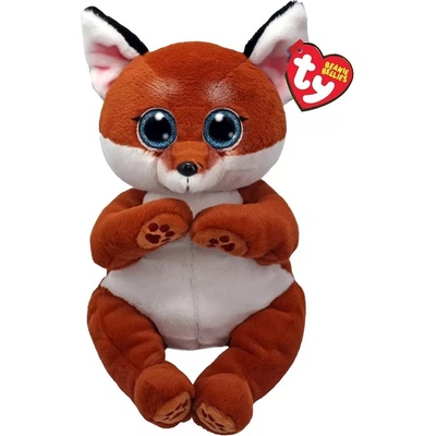 TY Toys Плюшена играчка TY Toys Beanie Bellies - Лисица Witt, 24 cm (TY43214)