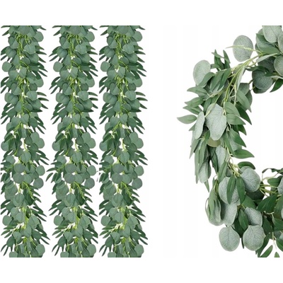 Umělý Eukalyptus Popínavá Girlanda Rostlina 180 cm