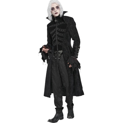 Devil Fashion kabát Gothic Čierna