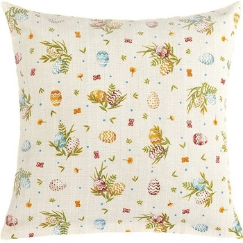 Bellatex Vankúš EMA Veľká noc Vajíčko béžová 45x45