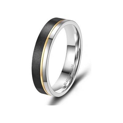 Marrya Snubní prsten BLACK TITANIUM BT 02P