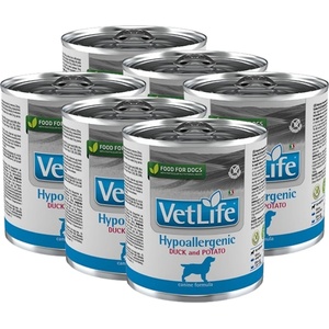 Farmina Vet Life Хипоалергенна патица и картофи за кучета 6x300 г