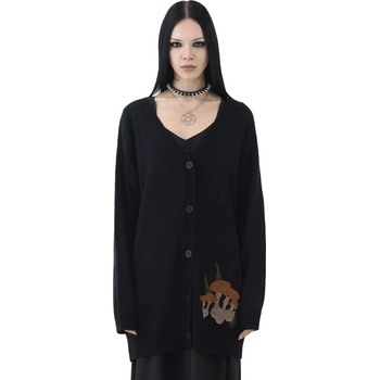 KILLSTAR дамски пуловер (жилетка) KILLSTAR - Shroom - Черен - KSRA011580