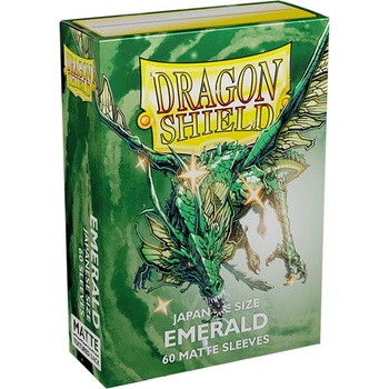 Dragon Shield Протектори за карти Dragon Shield - Matte Sleeves Small Size, Emerald (60 бр. )