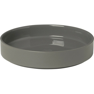 Blomus Hlboký tanier PILAR 20 cm tmavosivá keramika