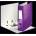 Leitz Binder Leitz 180° Wow bezel A4 80mm purple (10K302D)