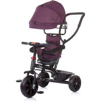 Chipolino Tricycle with Pulse 2v1 fialová