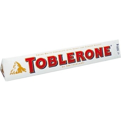 Toblerone bílá čokoláda 100 g