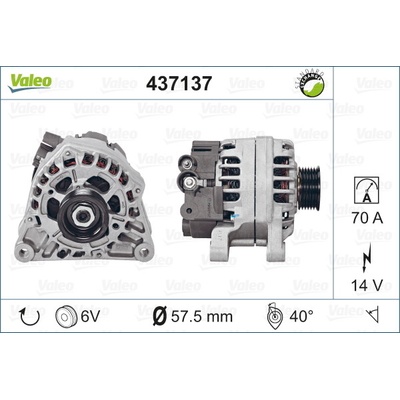 Alternátor VALEO 437137