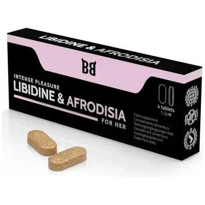 LIBIDINE & AFRODISIA INTENSE PLEASURE FOR WOMEN BlackBull by Spartan 4 tabliety