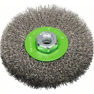 Bosch Accessories Wire wheel, stainless 115 mm, 0,3 mm, 8500 U/ min, 14 2608622107 1 ks; 2608622107