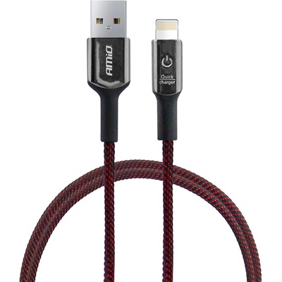 AMiO UC-10 USB+Apple lightning, 100cm