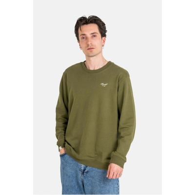 Reell Staple Terry Crewneck Bracken Green