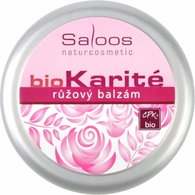 Saloos Bio Karité Růžový bio balzám 19 ml
