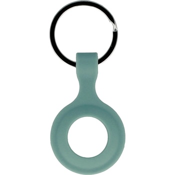 Силиконов ключодържател за Apple AirTag - Tel Silicone Keyring (тъмнозелен)