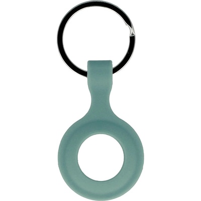 Силиконов ключодържател за Apple AirTag - Tel Silicone Keyring (тъмнозелен)