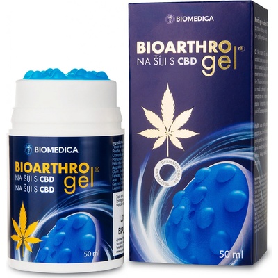 BIOMEDICA Bioarthro Gel na šíji s CBD 50 ml – Sleviste.cz