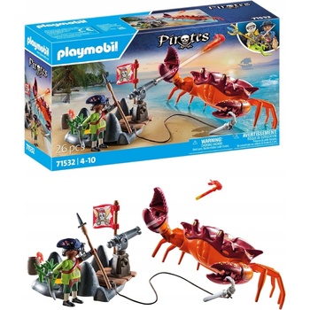 PLAYMOBIL 71532 Bitka s obrovským krabom