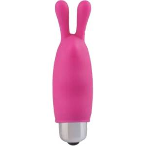 XMS Вибро клиторен стимулатор и масажор "bullet finger fan ears" 8.5 см