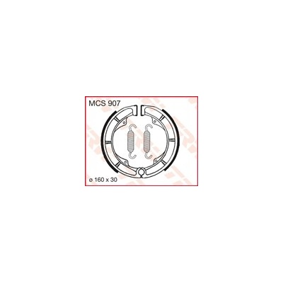 TRW ZF brzdové čelisti - pakny (160X30mm) (S606) | Zboží Auto