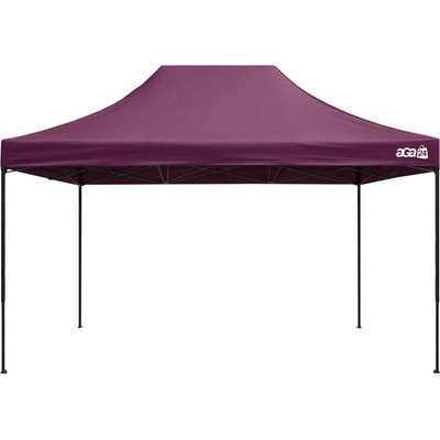 Aga Prodejní stánek bez bočnic 3 x 4,5 m tmavě červený STK22248 – Sleviste.cz